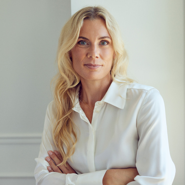 Portrætbillede af advokat Louise Kaczor der er formand for Udlejerforeningen Aarhus og underviser hos Danske Udlejere