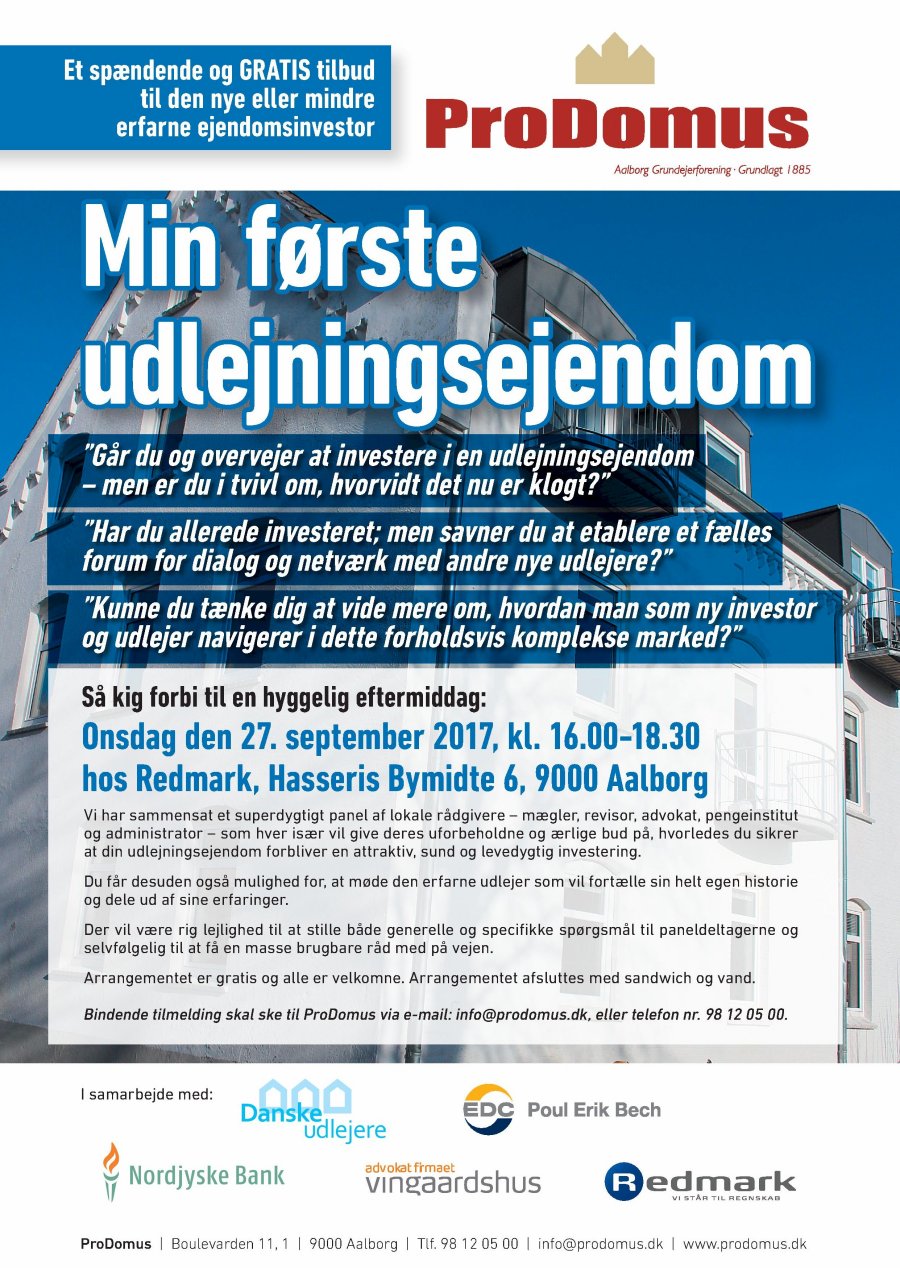 Min Foerste Udlejningsejendom